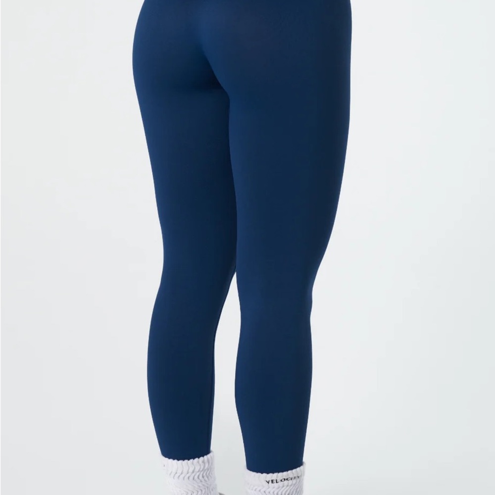 Velocity Signature Shape Leggings - Deep Blue